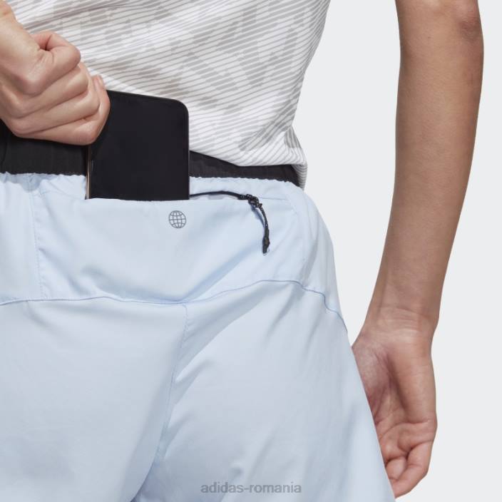 Adidas pantaloni scurți de alergare terrex albastru zori femei zori albastre 2JBN9901