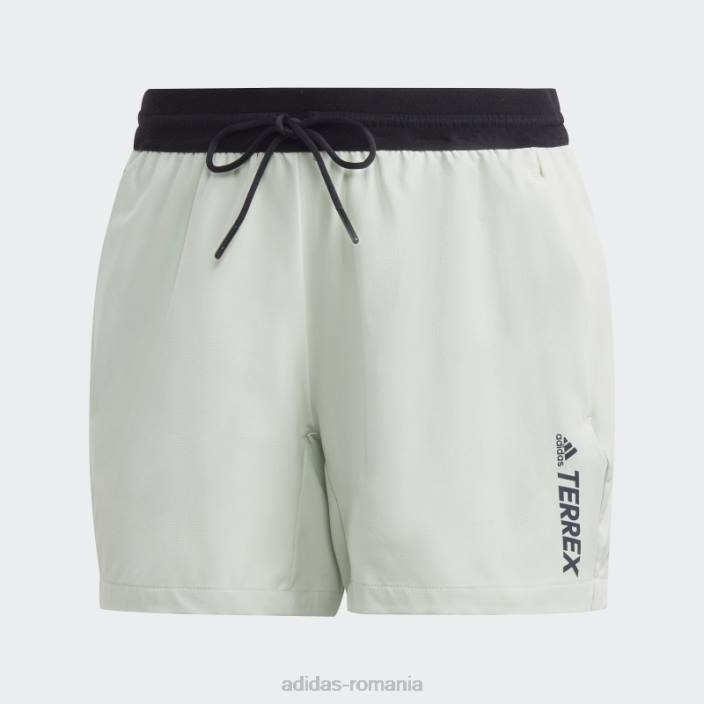 Adidas pantaloni scurți de drumeție terrex liteflex verzi adidas femei verde 2JBN10161