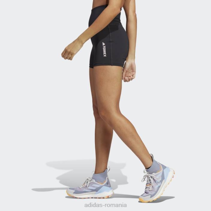 Adidas pantaloni scurți terrex multi negri femei negru 2JBN17083