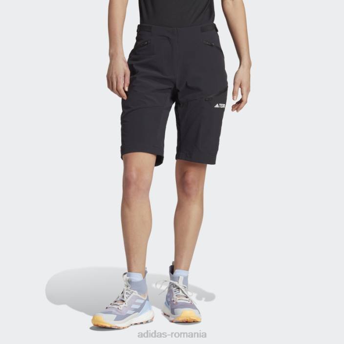 Adidas pantaloni scurți terrex xperior negri femei negru 2JBN17011