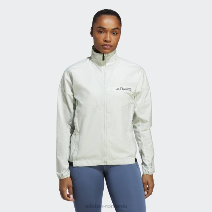 Adidas parca de vant terrex multi verde femei verde 2JBN17384