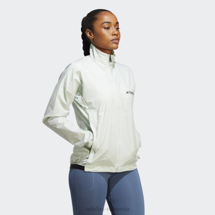 Adidas parca de vant terrex multi verde femei verde 2JBN17384