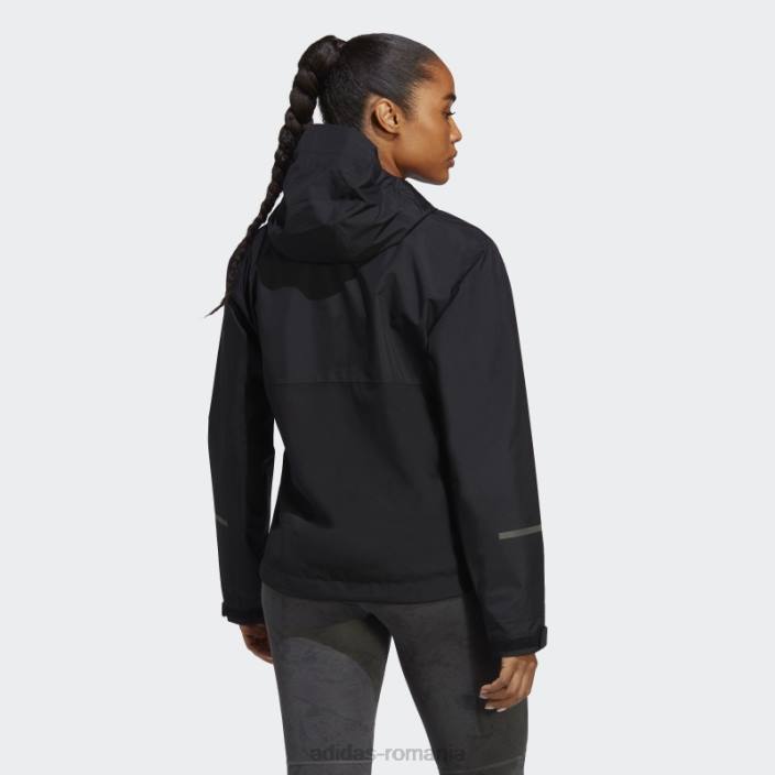 Adidas terrex multi rain.rdy jacheta de ploaie 2 straturi 2 neagra femei negru 2JBN16838