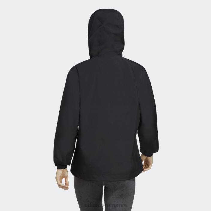 Adidas terrex multi rain.rdy jacheta de ploaie 2 straturi neagra adidas femei negru 2JBN9948