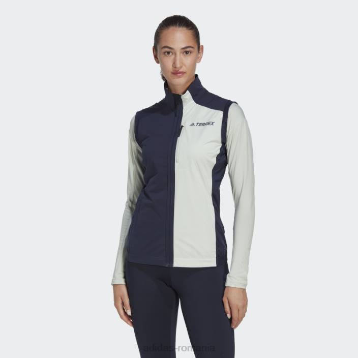 Adidas terrex xperior schi fond vesta soft shell verde elegant femei cerneală/verde 2JBN17294