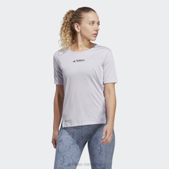 Adidas tricou argintiu terrex multi femei zori argintii 2JBN2374