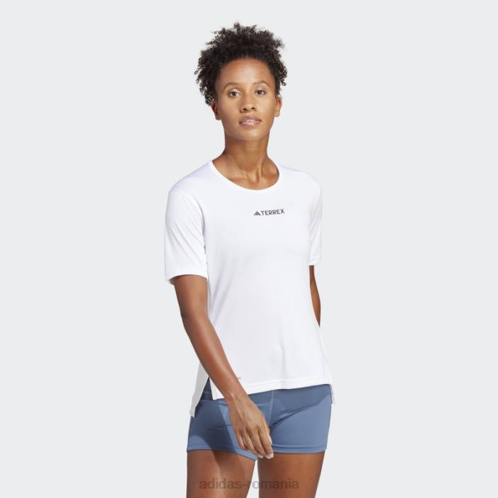 Adidas tricou multi alb terrex femei alb 2JBN17393