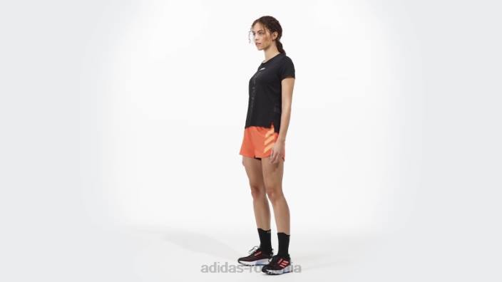 Adidas tricou negru terrex agravic trail running femei negru 2JBN16907