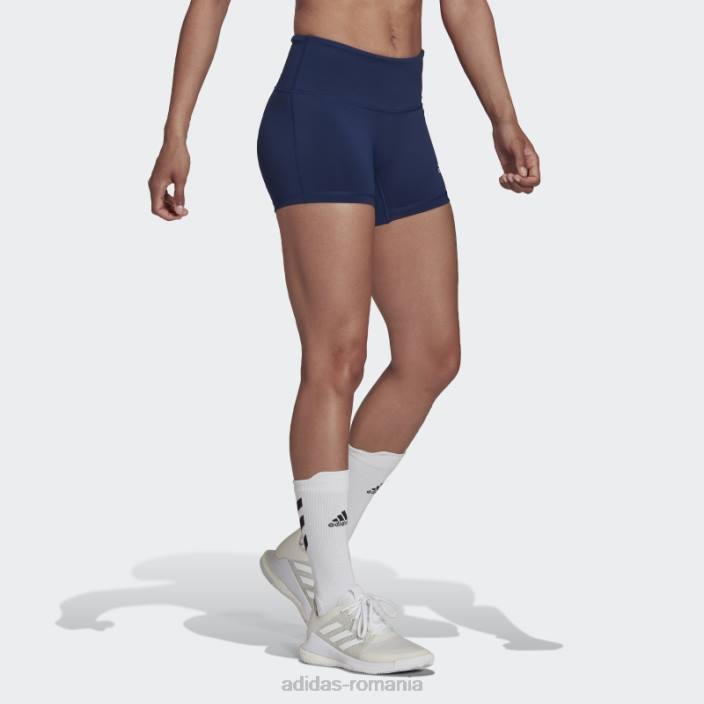 Adidas Pantaloni scurți de 4 inch adidas bleumarin femei bleumarin/alb 2JBN10524