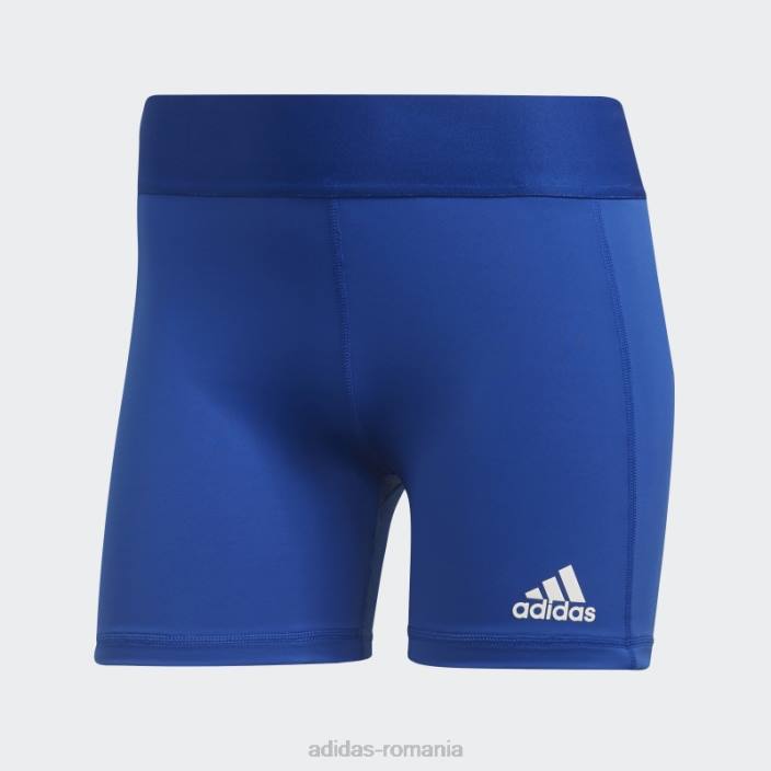 Adidas pantaloni scurți de volei techfit albastru regal femei albastru regal/alb 2JBN17098