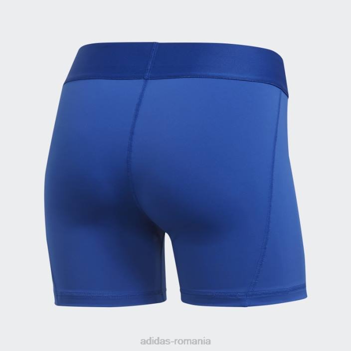 Adidas pantaloni scurți de volei techfit albastru regal femei albastru regal/alb 2JBN17098