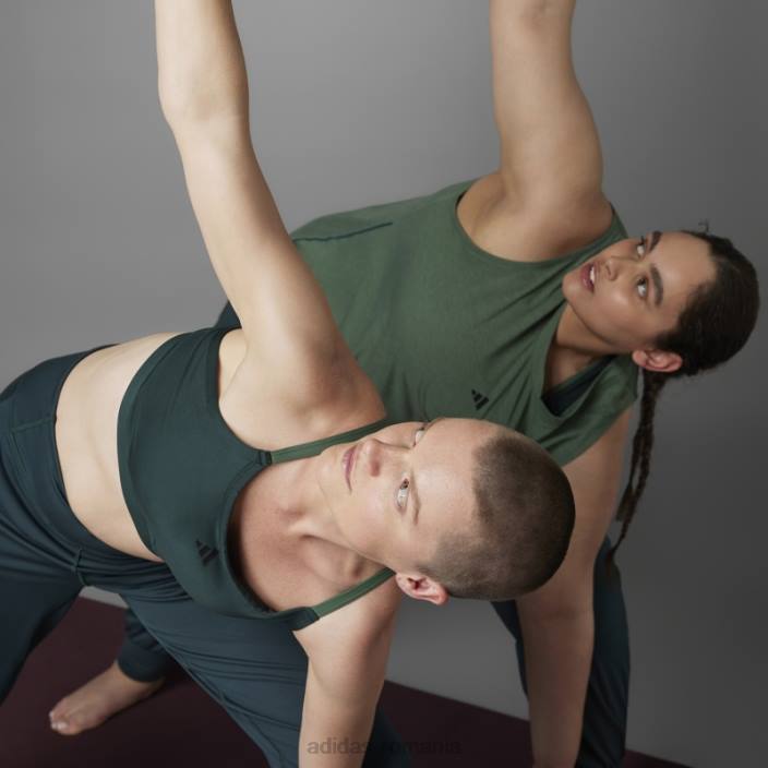 Adidas sutien de susținere ușoară yoga echilibru autentic verde femei verde 2JBN2678