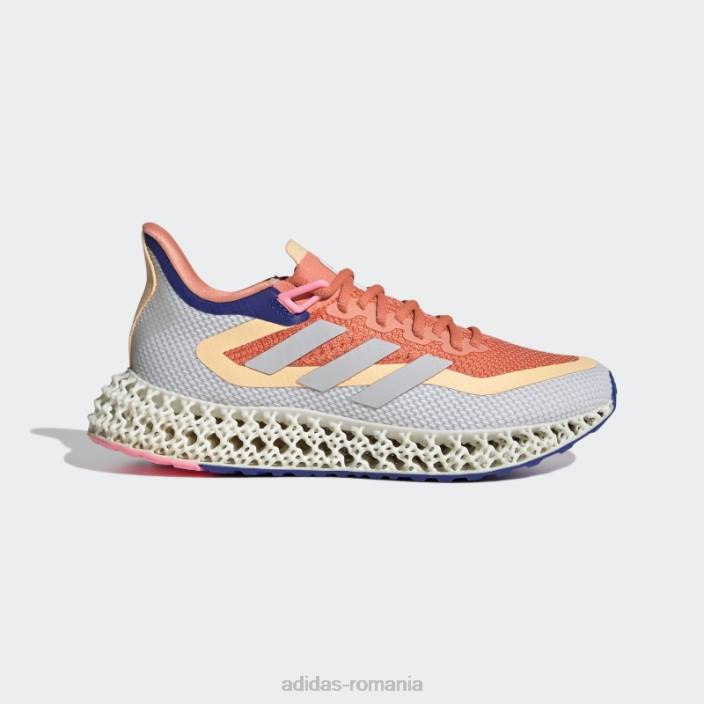 Adidas 4d fwd pantofi coral hot femei coral/alb/portocaliu acid 2JBN16161