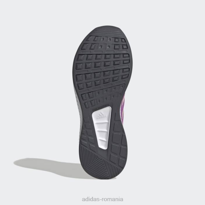 Adidas Run Falcon 2.0 pantofi lila adidas femei liliac/portocaliu/alb 2JBN2202