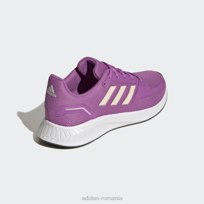 Adidas Run Falcon 2.0 pantofi lila adidas femei liliac/portocaliu/alb 2JBN2202