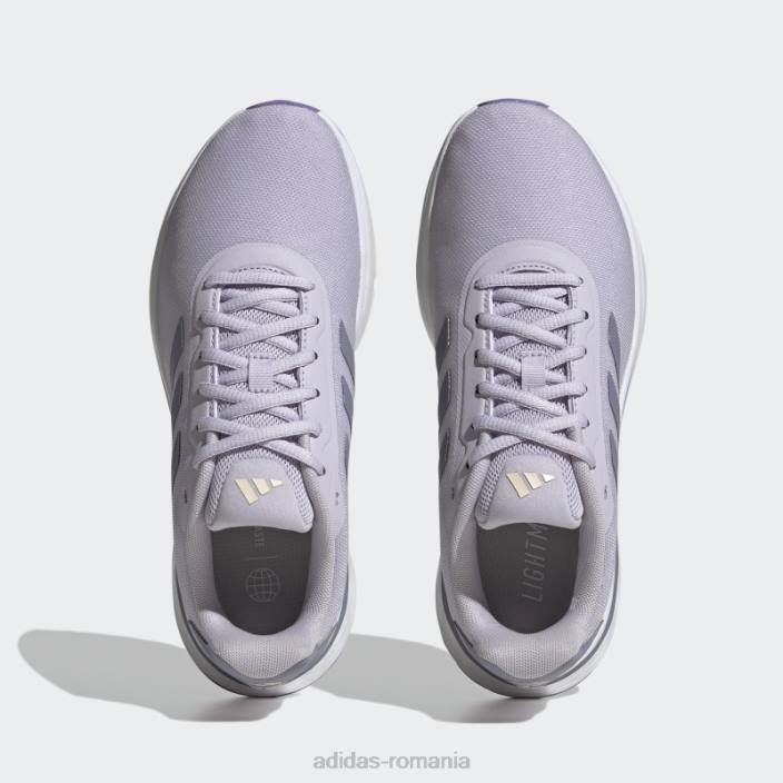 Adidas Silver Dawn începe-ți pantofii de alergat adidas femei zori argintii/violet argintiu 2JBN8643