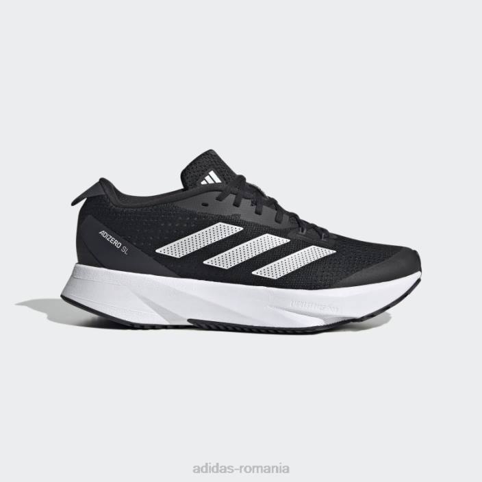 Adidas adizero sl negri pantofi de alergare fashion femei negru/alb/carbon 2JBN1938