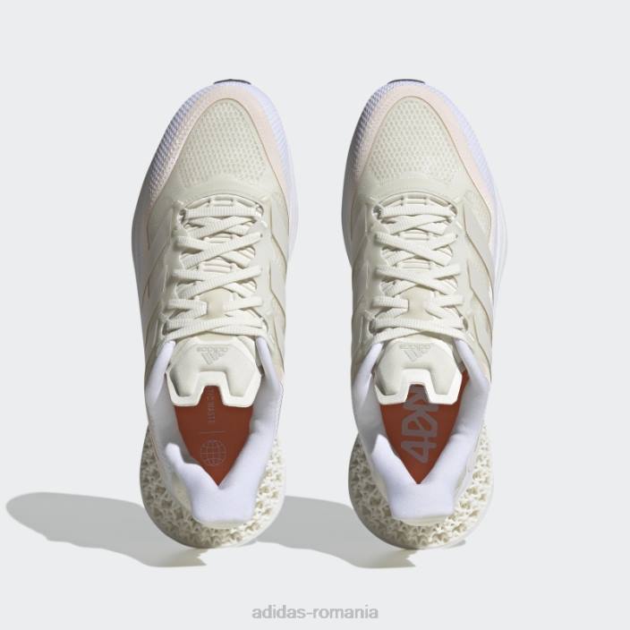 Adidas alb 4dfwd pulse 2 pantofi alergare moda femei alb/zero metalic/portocaliu 2JBN16259