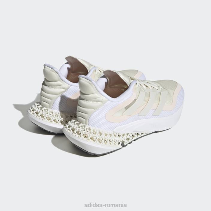 Adidas alb 4dfwd pulse 2 pantofi alergare moda femei alb/zero metalic/portocaliu 2JBN16259