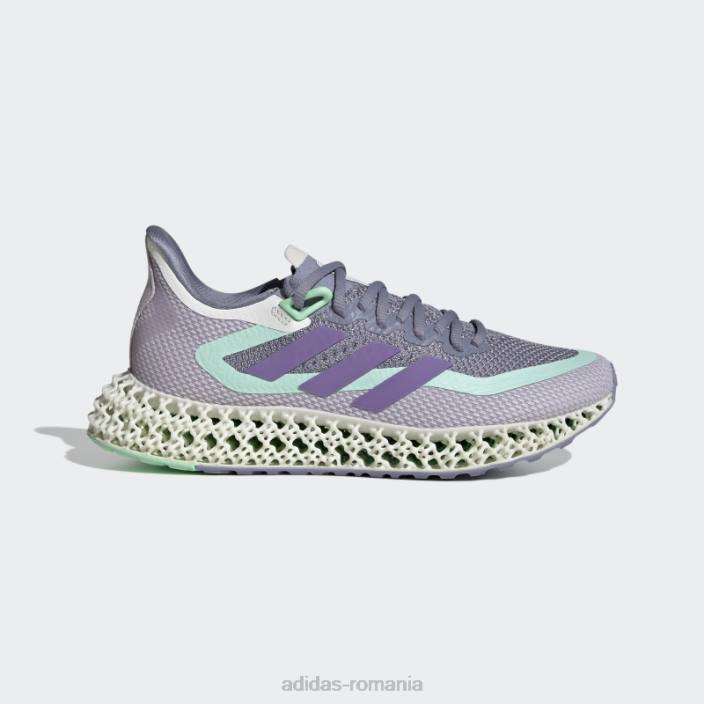 Adidas argintiu violet 4d fwd pantofi moda femei violet argintiu/violet/mentă 2JBN16010