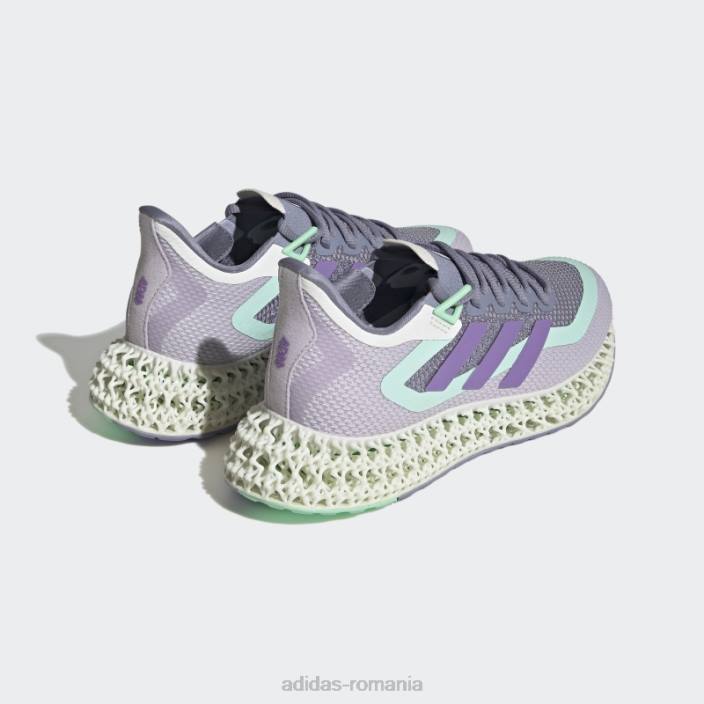 Adidas argintiu violet 4d fwd pantofi moda femei violet argintiu/violet/mentă 2JBN16010