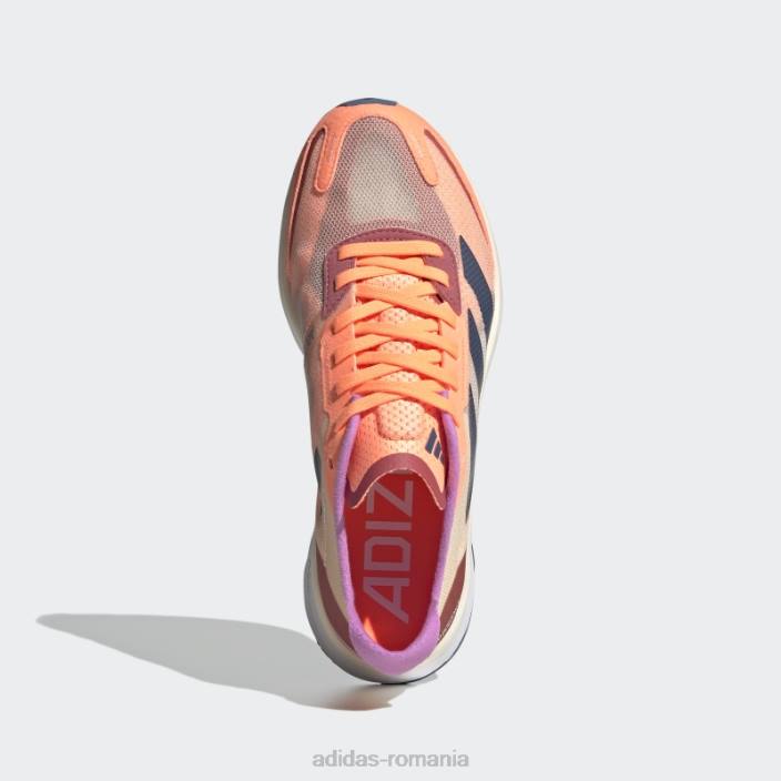 Adidas beam orange adizero boston 11 pantofi adidas femei fascicul portocaliu/otel/portocaliu 2JBN8727