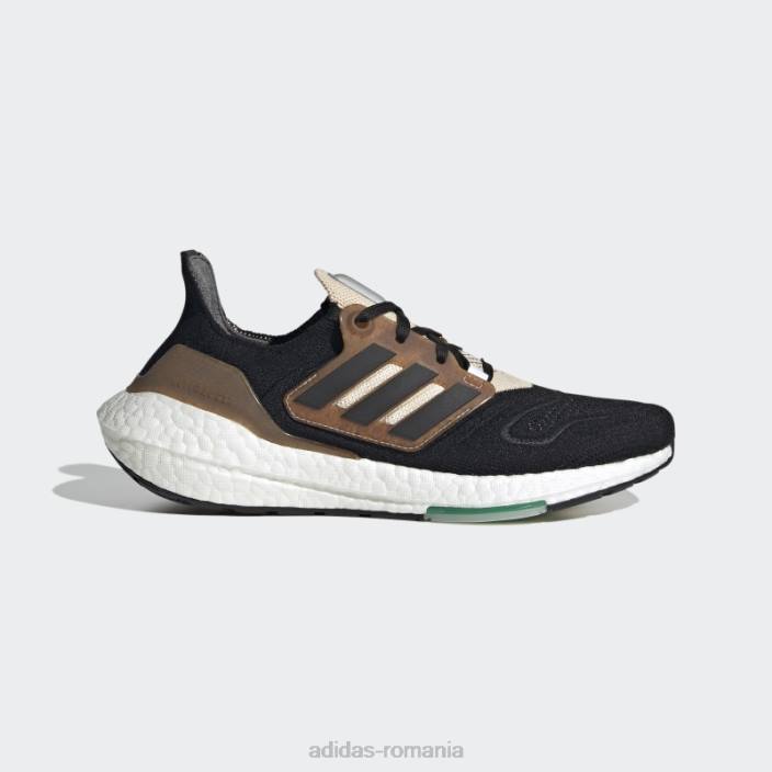 Adidas black ultraboost 22 realizat cu pantofi de natură femei negru/taupe 2JBN15953