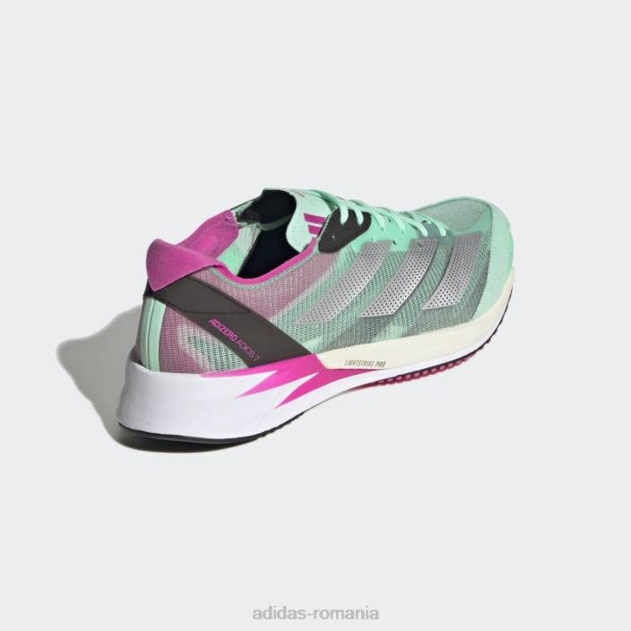 Adidas mint adizero adios 7 pantofi adidas femei menta/argintiu/negru 2JBN8493