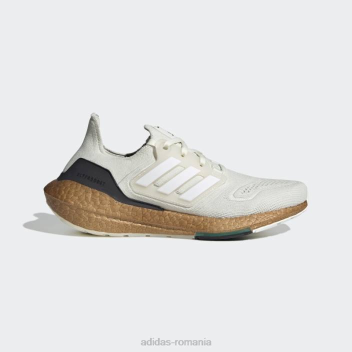 Adidas nuanță albă ultraboost 22 realizată cu pantofi de natură adidas femei nuanță albă/zero metalic/negru 2JBN16071