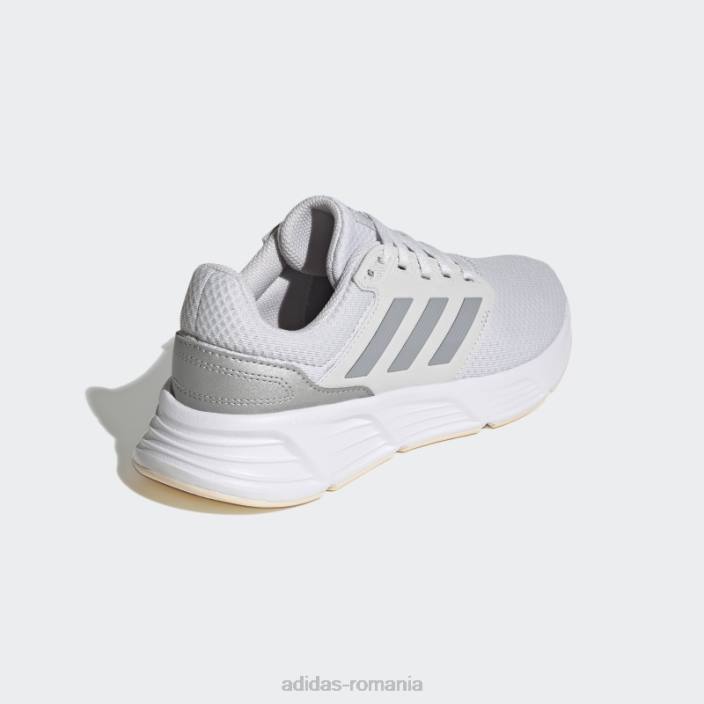 Adidas pantofi adidas galaxy 6 dash gri femei liniuță gri/argintiu 2JBN2157
