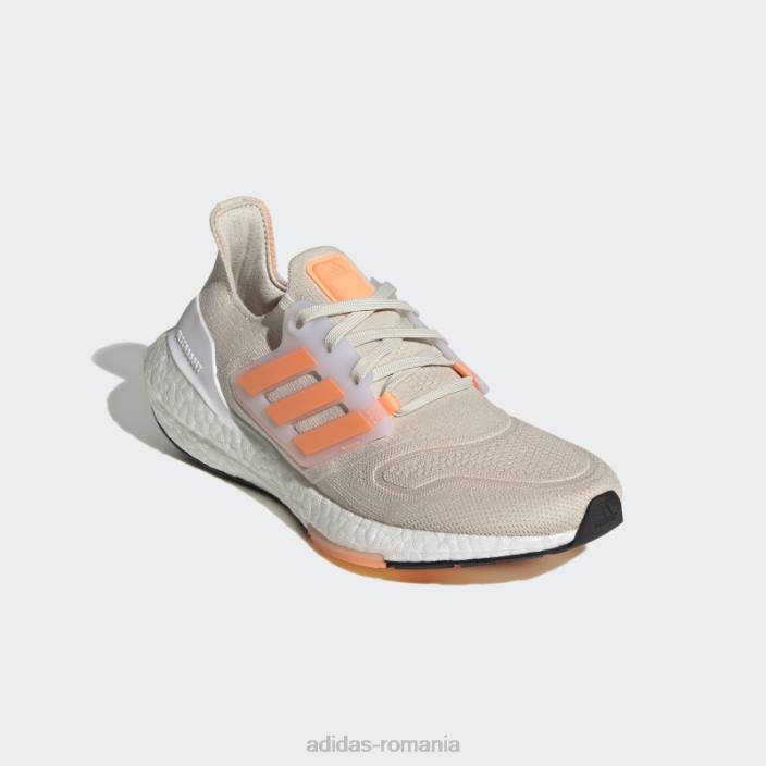 Adidas pantofi adidas ultraboost 22 din aluminiu femei aluminiu/grinda portocaliu/negru 2JBN8811