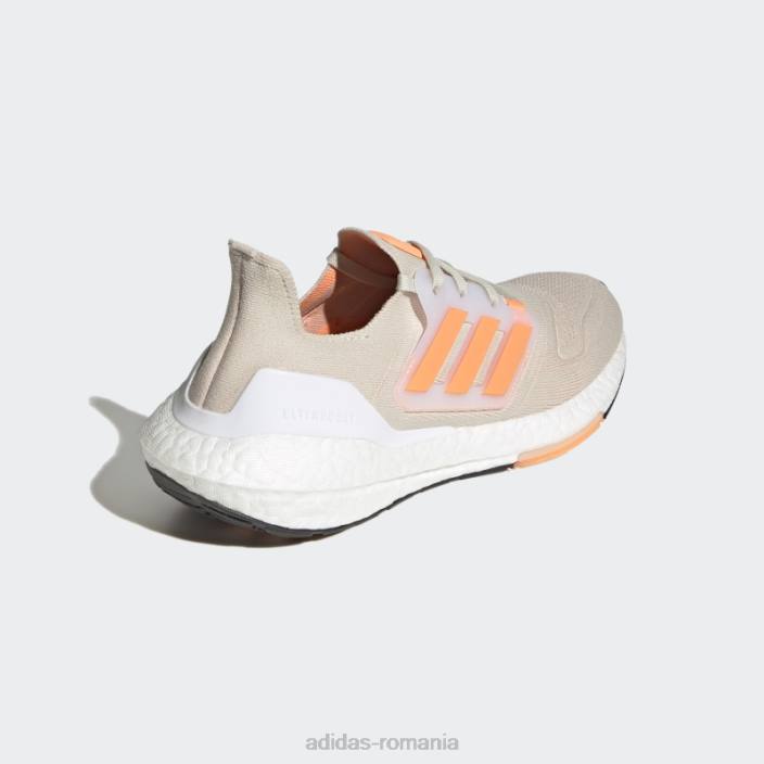 Adidas pantofi adidas ultraboost 22 din aluminiu femei aluminiu/grinda portocaliu/negru 2JBN8811