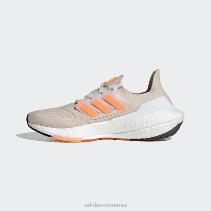 Adidas pantofi adidas ultraboost 22 din aluminiu femei aluminiu/grinda portocaliu/negru 2JBN8811