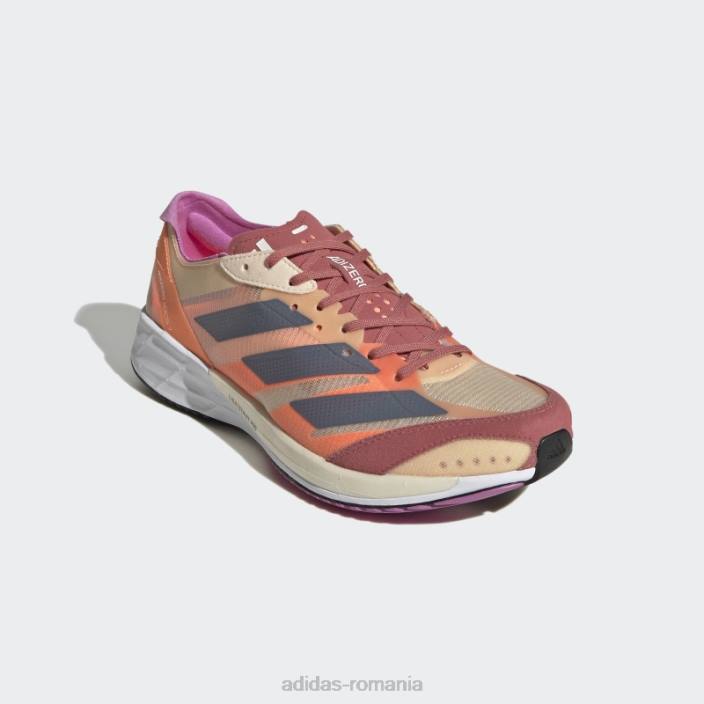 Adidas pantofi adizero adios 7 portocaliu femei portocaliu/oțel/portocaliu fascicul 2JBN16213