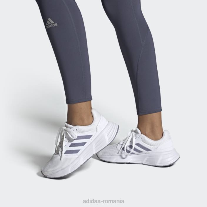 Adidas pantofi alb galaxy 6 adidas femei alb/violet argintiu/negru 2JBN2019