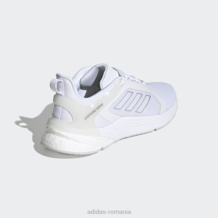 Adidas pantofi alb răspuns super 2.0 femei alb/argintiu/gri liniuță 2JBN2165