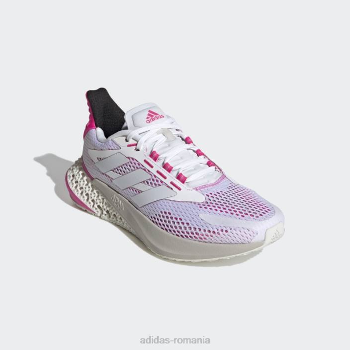 Adidas pantofi albi 4dfwd pulse fashion femei alb/gri 2JBN2127