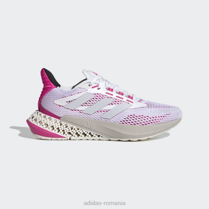 Adidas pantofi albi 4dfwd pulse fierbinte femei alb/gri 2JBN16272
