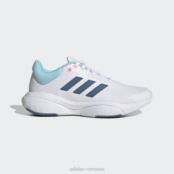 Adidas pantofi albi de răspuns femei alb/albastru alterat/roz fascicul 2JBN3100