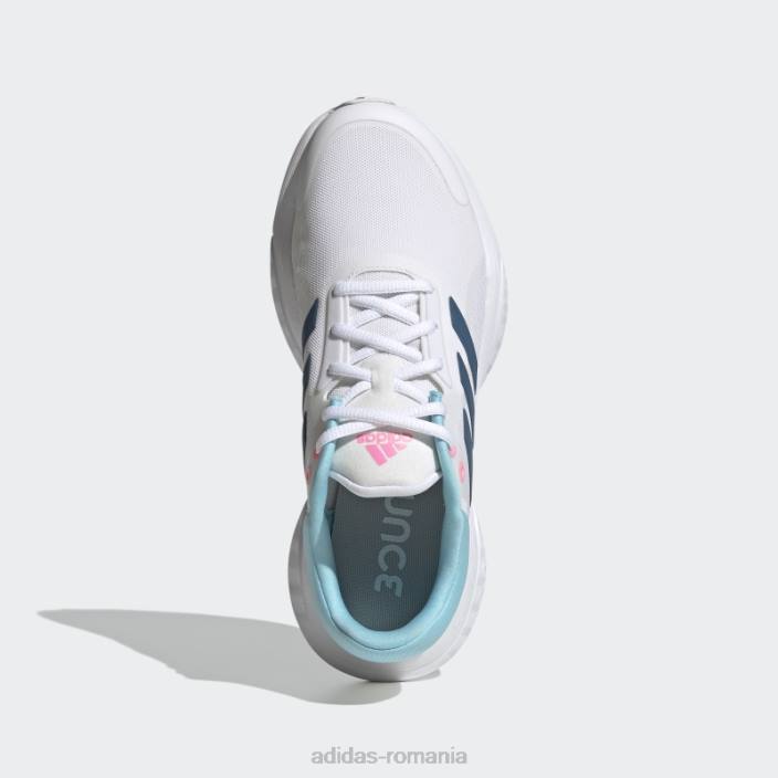 Adidas pantofi albi de răspuns femei alb/albastru alterat/roz fascicul 2JBN3100