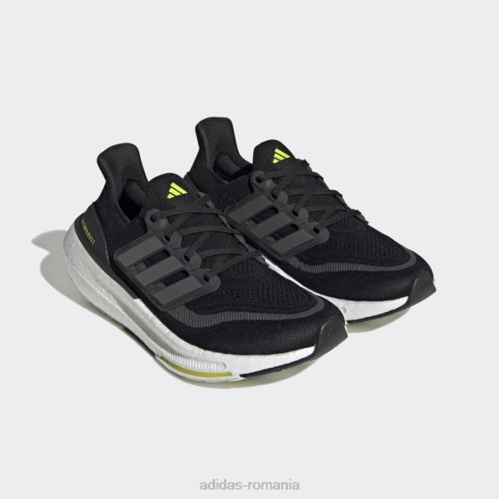 Adidas pantofi albi ultraboost light fashion femei negru/gri/alb 2JBN8396