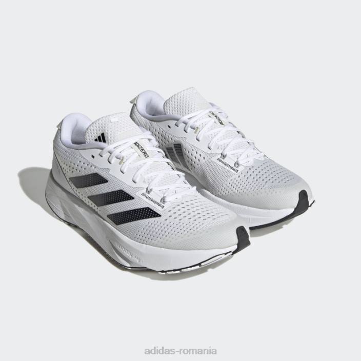 Adidas pantofi alergare adizero sl alb fashion femei alb/negru/gri 2JBN16158