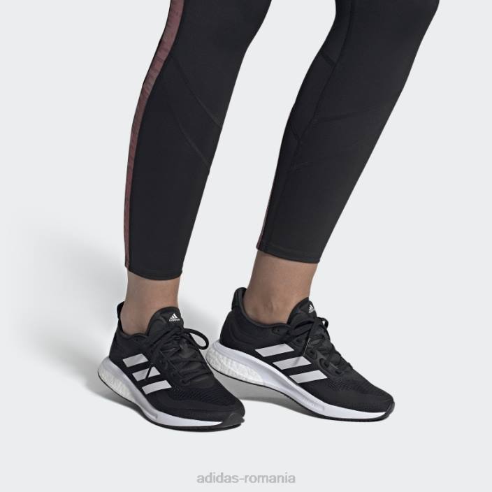 Adidas pantofi argintii de supernova femei negru/alb/argintiu 2JBN3105