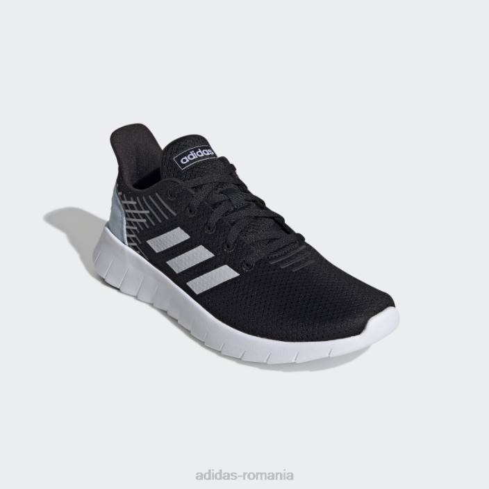 Adidas pantofi asweerun negri femei nuanță neagră/albastru/gri 2JBN2119