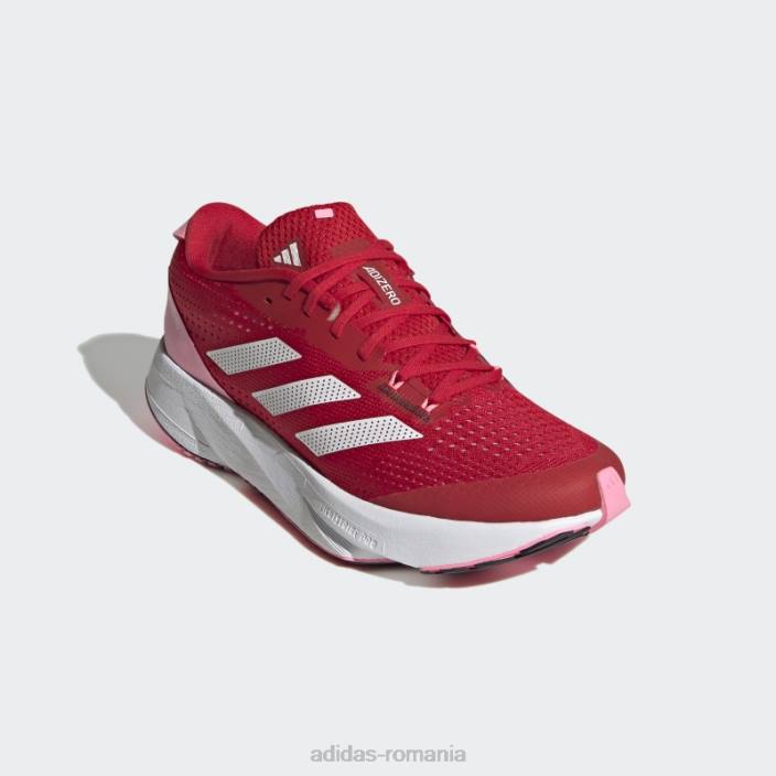 Adidas pantofi de alergare adizero sl hot scarlet femei stacojiu/alb/roz fascicul 2JBN15964
