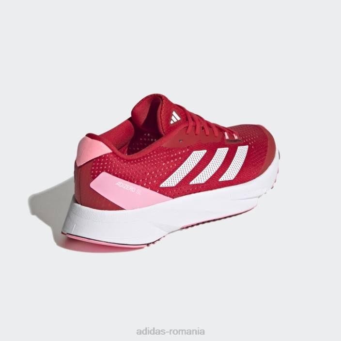 Adidas pantofi de alergare adizero sl hot scarlet femei stacojiu/alb/roz fascicul 2JBN15964