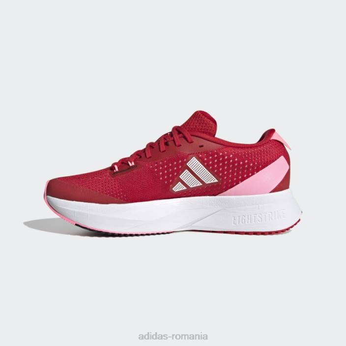Adidas pantofi de alergare adizero sl hot scarlet femei stacojiu/alb/roz fascicul 2JBN15964