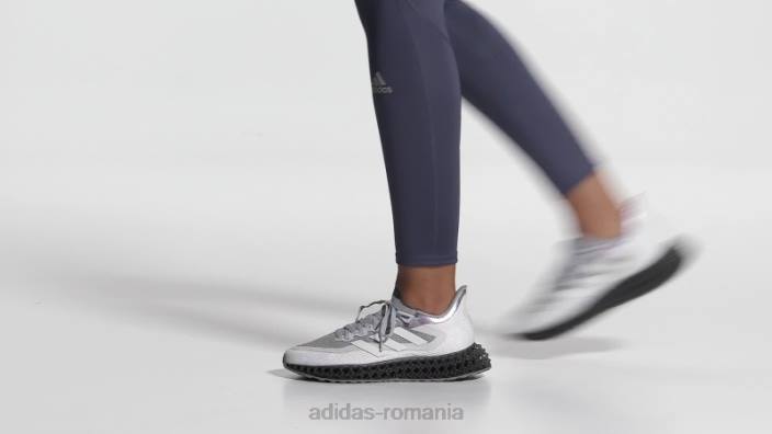 Adidas pantofi de alergare argintii 4dfwd 2 femei argintiu/metalic/violet mat 2JBN8400
