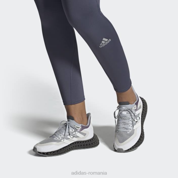Adidas pantofi de alergare argintii 4dfwd 2 femei argintiu/metalic/violet mat 2JBN8400