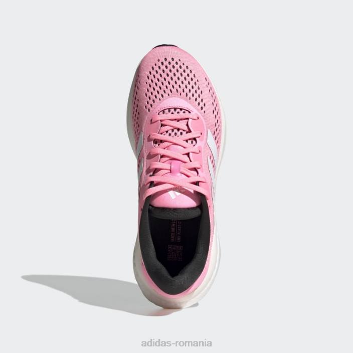 Adidas pantofi de alergare beam pink supernova 2 femei fascicul roz/alb/verde 2JBN16247
